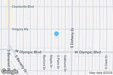 Map image of the property - 325 S Palm Dr