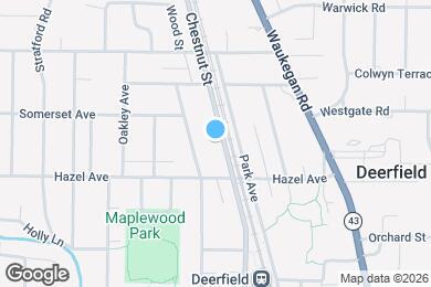 Map image of the property - 1034 Chestnut St