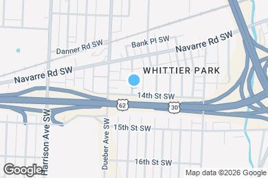Map image of the property - 1380 Garfield Ave SW