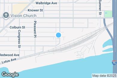 Map image of the property - 501 Prouty Ave