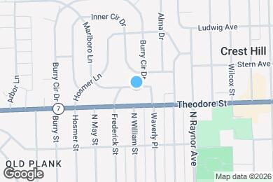 Map image of the property - 1609 Marlboro Ln