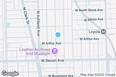 Map image of the property - 6515 N Greenview Ave