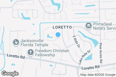 Map image of the property - 11555 N Ride Cir E