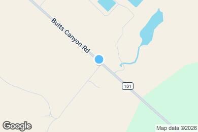Map image of the property - 18975 Butts Canyon Rd
