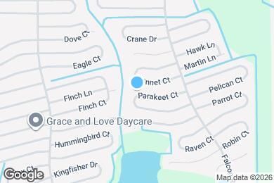 Map image of the property - 627 Parakeet Ct