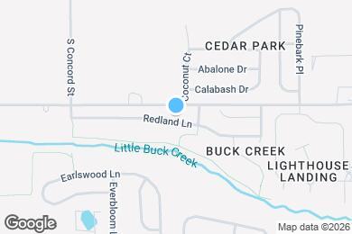 Map image of the property - 2720 Redland Ln