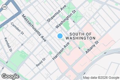 Map image of the property - 19 Worcester Sq