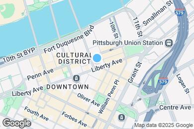 Map image of the property - 905 Liberty Ave