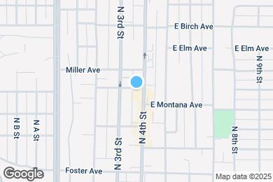Map image of the property - 849 N 4th St