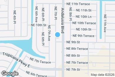 Map image of the property - 833 NE 7th Pl