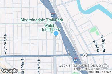 Map image of the property - 1560 W Wabansia Ave