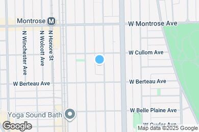 Map image of the property - 4232 N Paulina