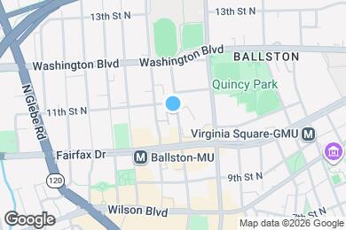 Map image of the property - 1046 N Randolph St