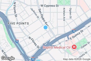 Map image of the property - 409 Jackson St