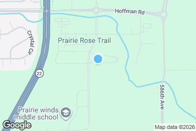 Map image of the property - 3021 Bluestem Trl