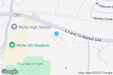 Map image of the property - Meridian at Wylie - 55+ Affordable Apartments