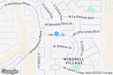 Map image of the property - 22238 W Moonlight Path