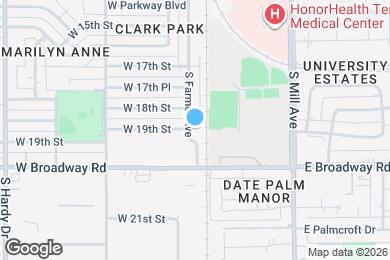 Map image of the property - 1901 S Farmer Ave
