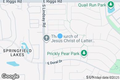 Map image of the property - 6313 S Onyx Dr