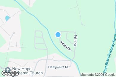 Map image of the property - 131 Tilton Dr