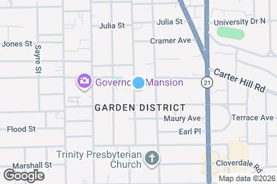 Map image of the property - 1163 S McDonough St