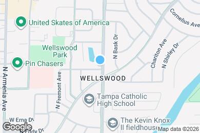 Map image of the property - 1701 W Louisiana Ave