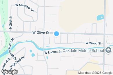 Map image of the property - 721 Beverly Ln