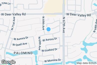 Map image of the property - 6804 W Lone Cactus Dr