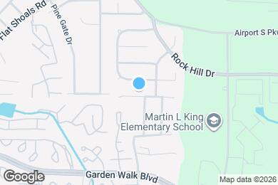 Map image of the property - 845 Rock Shoal Ct