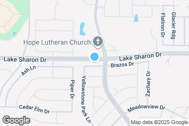 Map image of the property - 2010 Brazos Dr