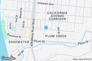 Map image of the property - 406 College Ave