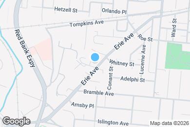 Map image of the property - 4403 Erie Ave