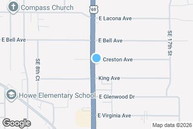 Map image of the property - 2621 SE 14th St