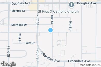 Map image of the property - 3316 68th St
