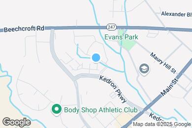 Map image of the property - 421 Birr Dr