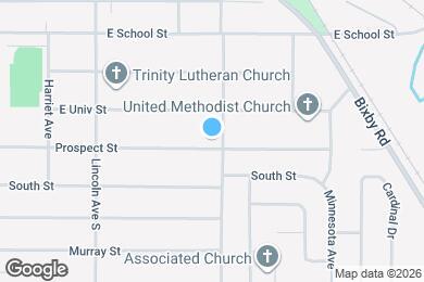 Map image of the property - 726 Truman Ave