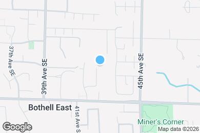 Map image of the property - Beautiful Modern Bothell Home with Stunning Views