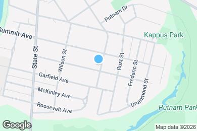 Map image of the property - 460 Lincoln Ave