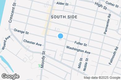 Map image of the property - 45 Wadsworth Ave