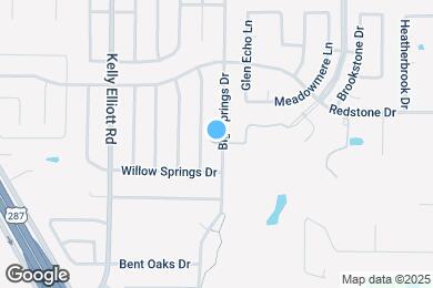 Map image of the property - 6408 Big Springs Dr