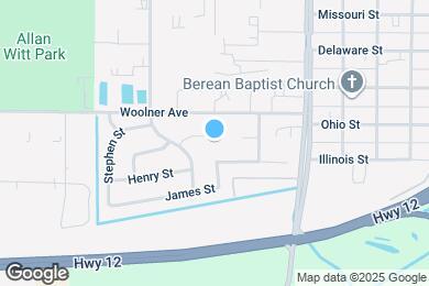 Map image of the property - 1413 Farwell St