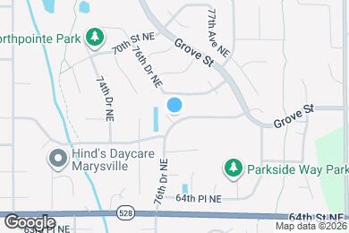 Map image of the property - 7621 67th St NE