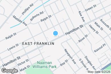 Map image of the property - 695 Hamilton St