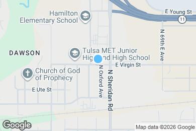 Map image of the property - 6344 E Virgin St