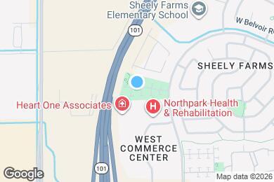 Map image of the property - 9553 W Monte Vista Rd