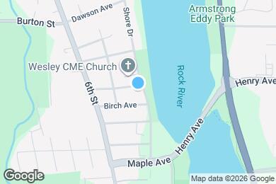 Map image of the property - 206 Carpenter St
