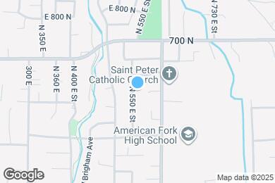 Map image of the property - 614 N 550 E