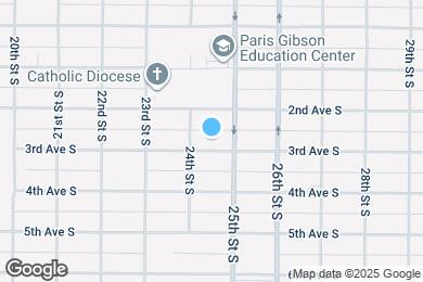 Map image of the property - 2415 3rd Ave S