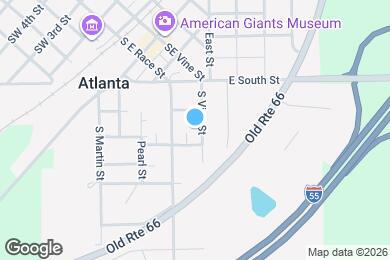 Map image of the property - 608 SE Vine St