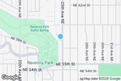 Map image of the property - 5723 25th Ave NE